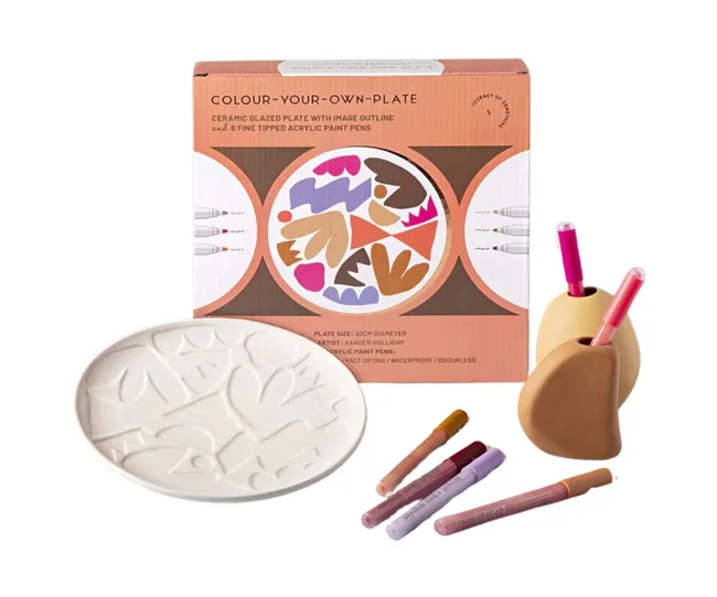 DIY plate painting kit