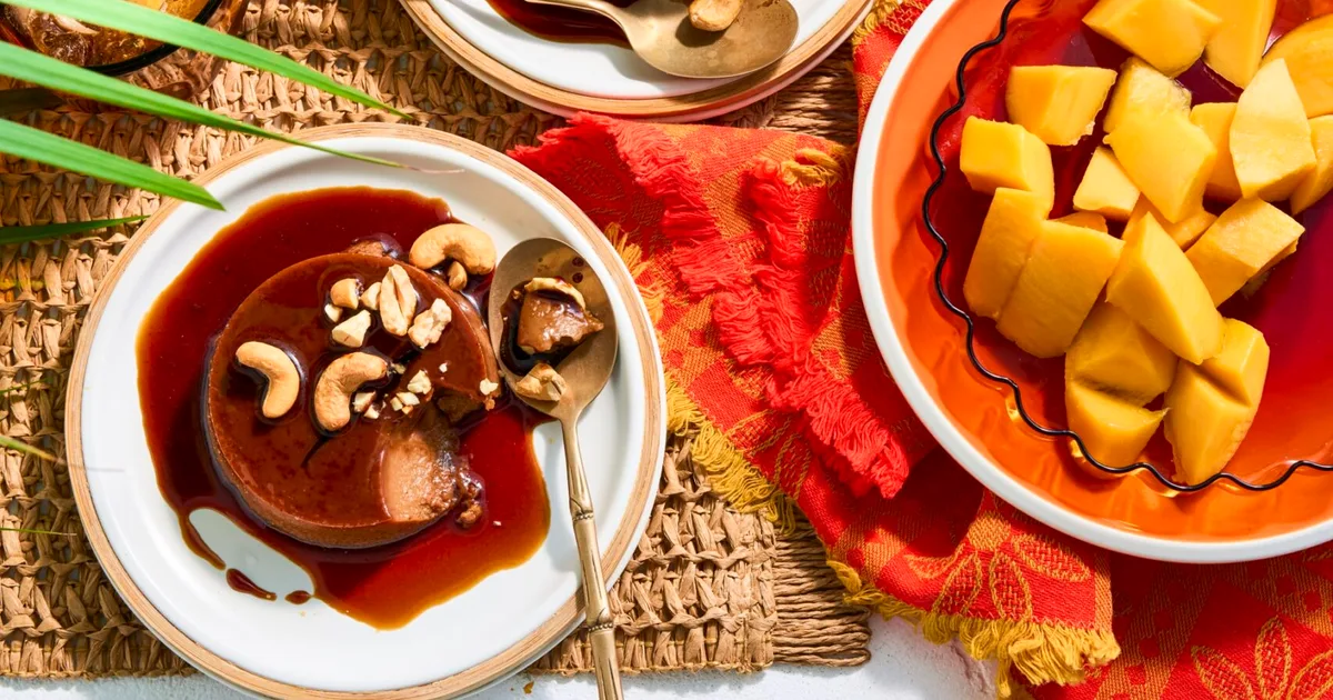 Clarissa Feildel makes the South Asian version of creme caramel - Better Homes & Gardens Australia
