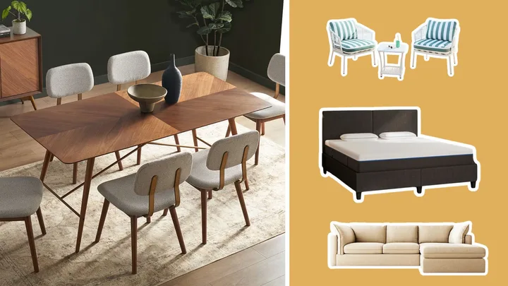 Black Friday furniture sales including items from Castlery, Adairs, Emma Sleep and Freedom