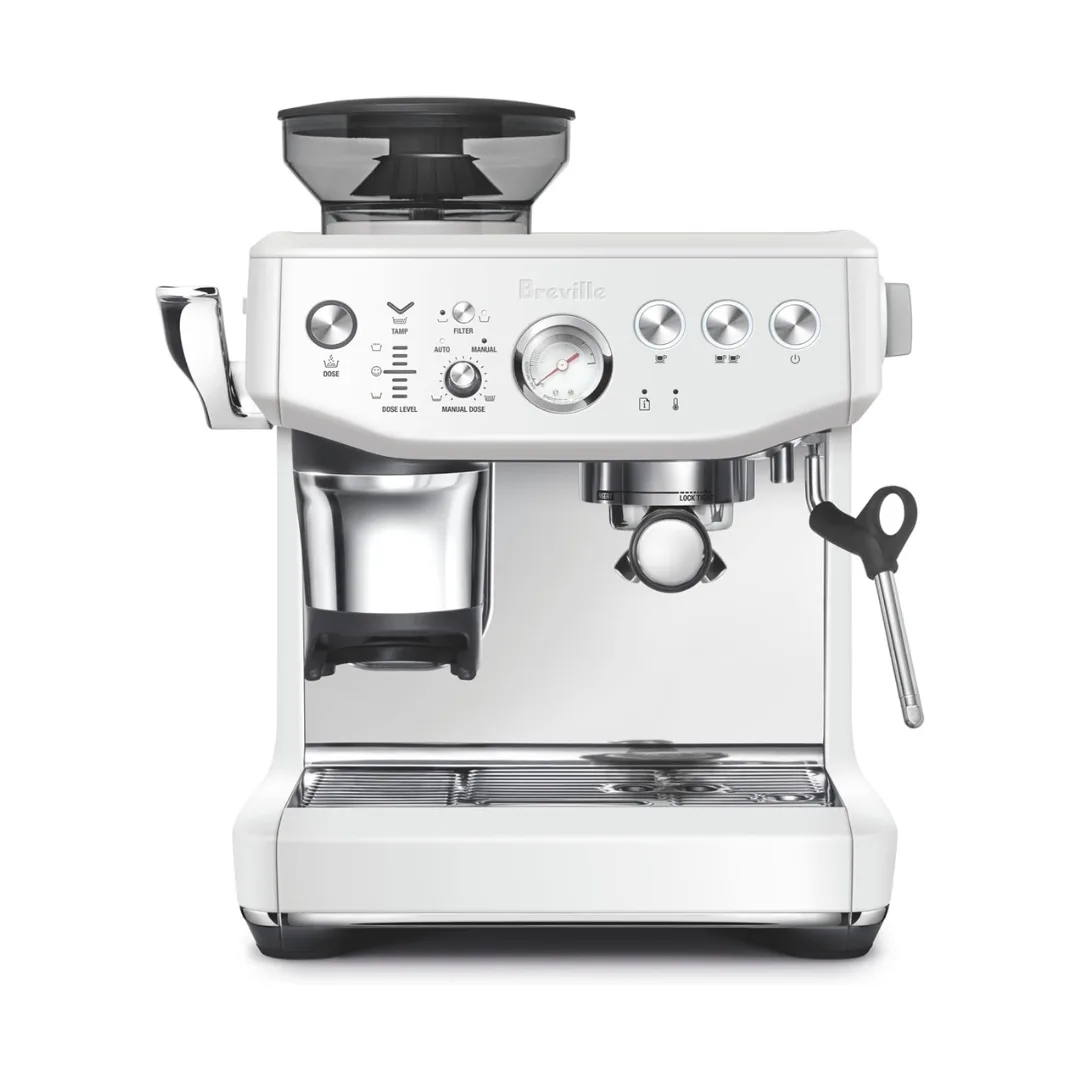 Product image of the Breville Barista Express, now on sale at Amazon as part of their Black Friday coffee machine sales