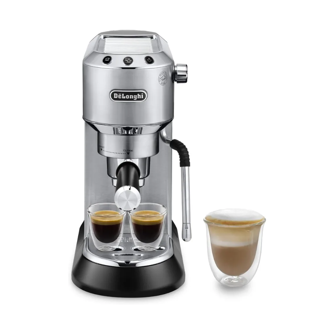 Product image of the De'Longhi Dedica Arte Espresso Machine, now on sale at Amazon as part of their Black Friday coffee machine sales