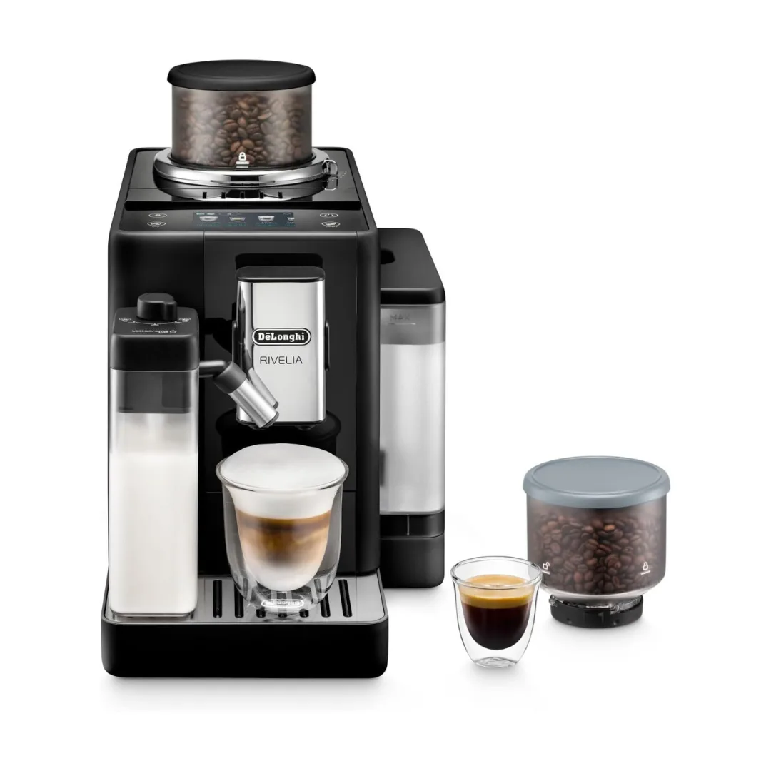 Product image of the De'Longhi Rivelia Coffee Machine, now on sale at Amazon as part of their Black Friday coffee machine sales