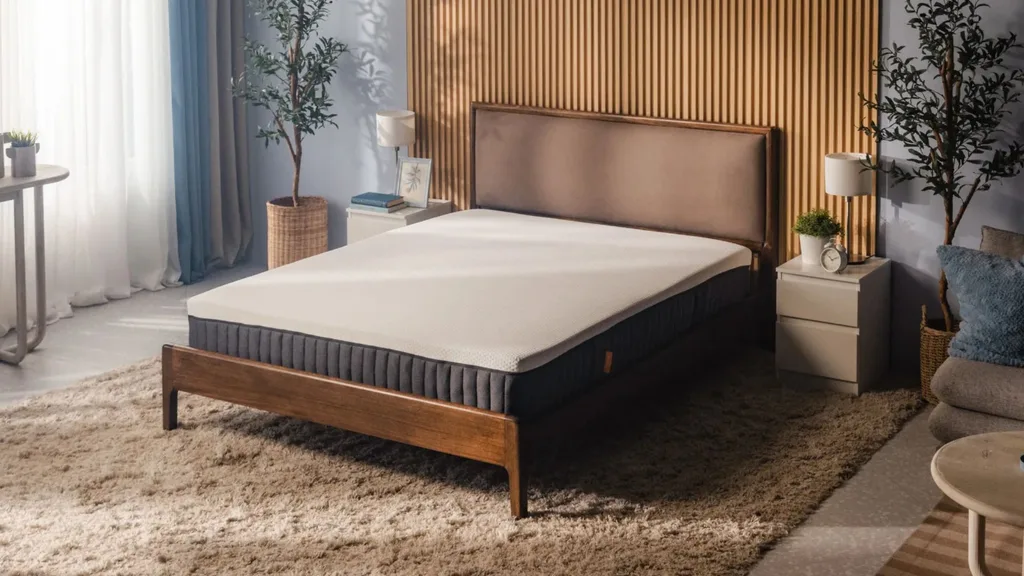 bedroom with mattress