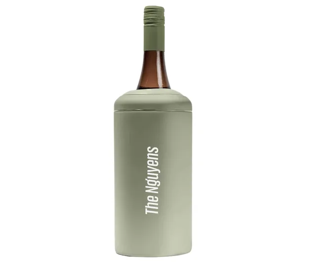 beis wine cooler in sage