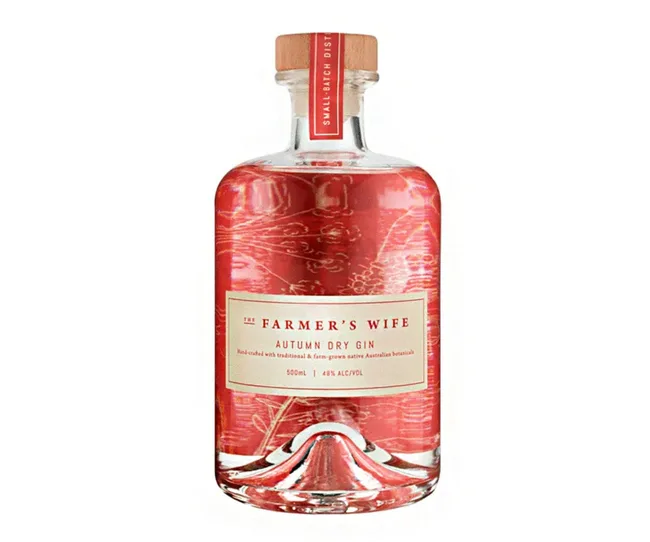 gin with pink packaging
