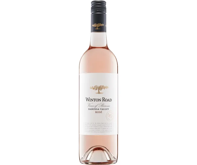 rose wine bottle