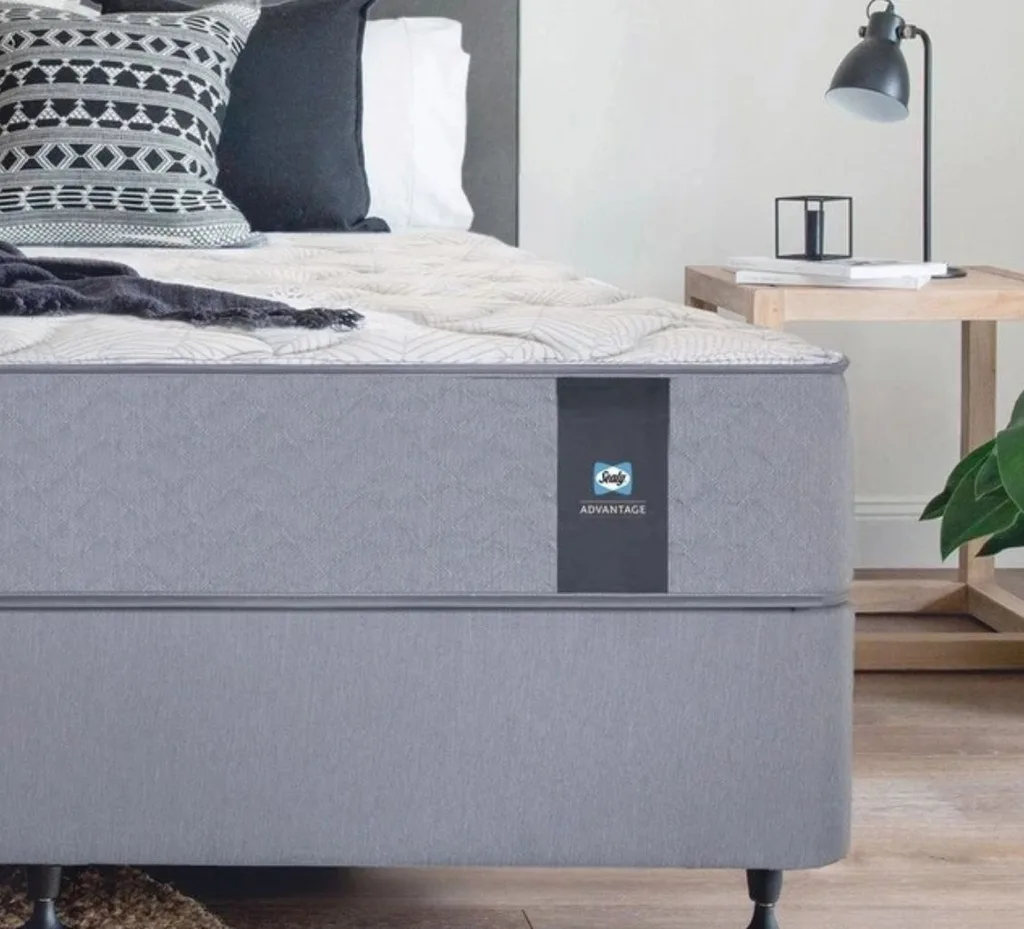 Sealy Advantage Barbuda Firm Mattress in White