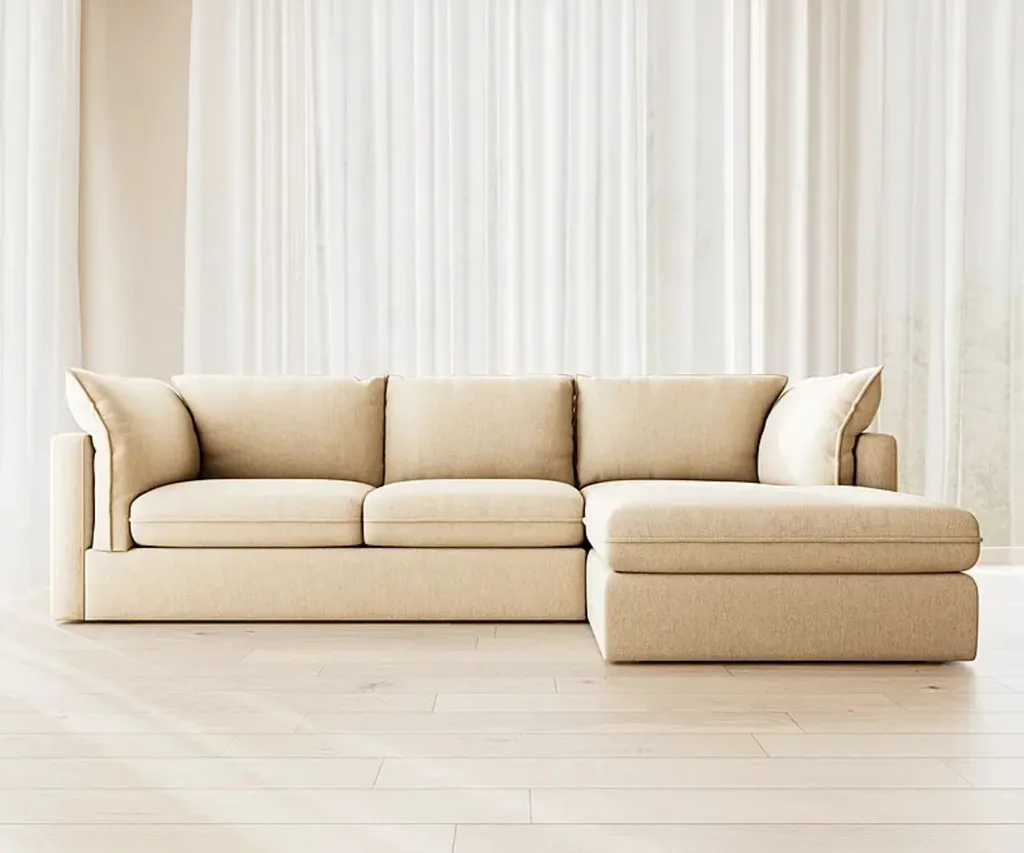 Sorrento fabric modular sofa bed