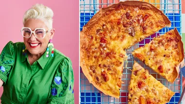 A tortilla omelette is the easiest breakfast to make