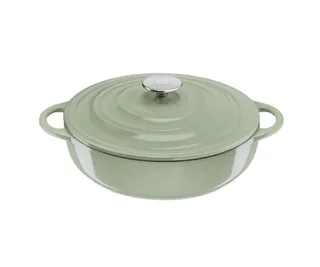 Tefal LOV enamel cast iron shallowpot, Kitchen Warehouse