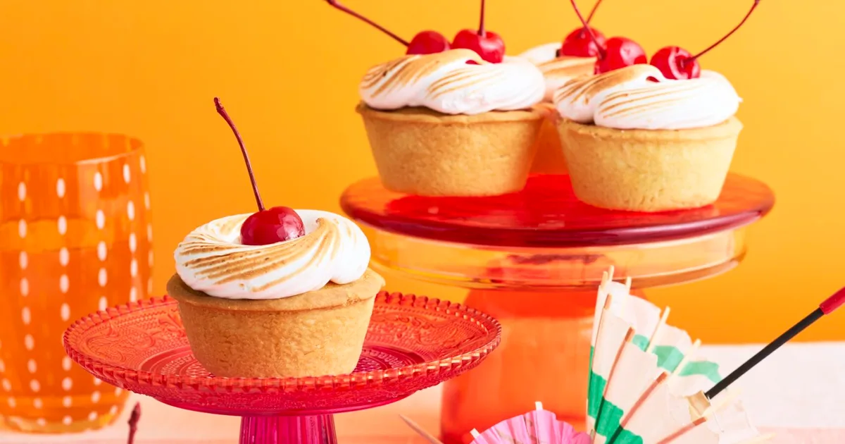 Amaretto sour bakewell tarts - Better Homes & Gardens Australia
