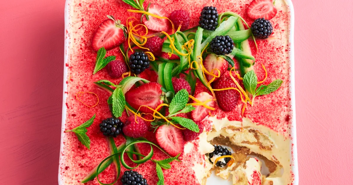 Pimm's punch tiramisu - Better Homes & Gardens Australia