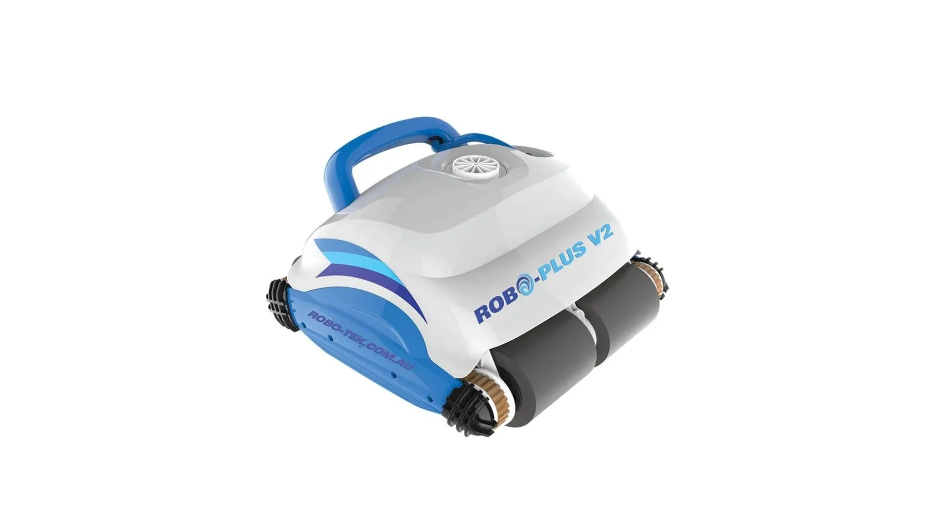 Robo-Tek Robo Plus V2 robotic pool cleaner.