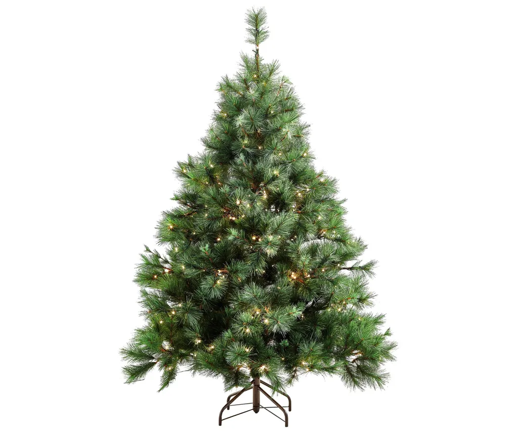 Temple and Webster's Classic Pine Pre-Lit Christmas Tree.