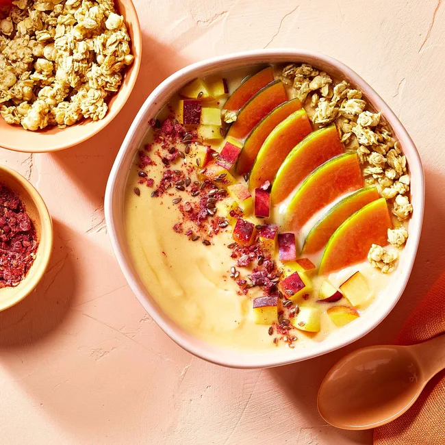 smoothie bowl with fruit