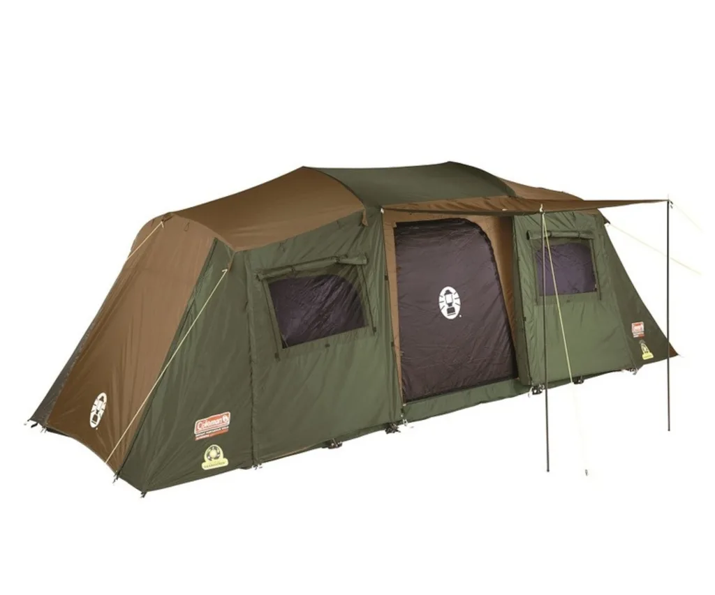 Coleman Northstar 10 person Darkroom technology family camping tent with LED
