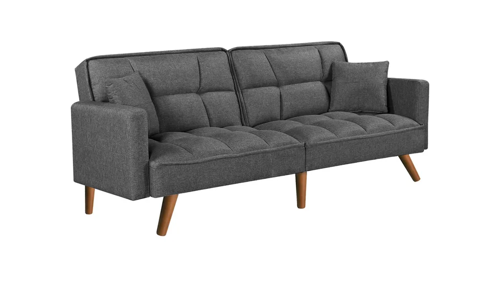 Oakleigh Home Idyll 3 Seater Sofa Bed in Dark Grey.