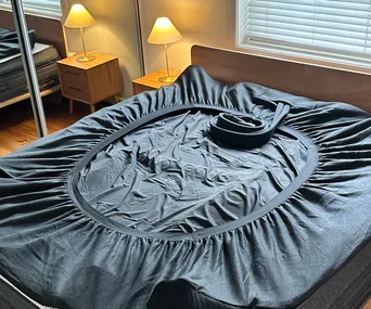 The Eight Sleep Pod 4 smart mattress cover, which plugs into the Hub for custom and automated comfort and sleep data tracking.