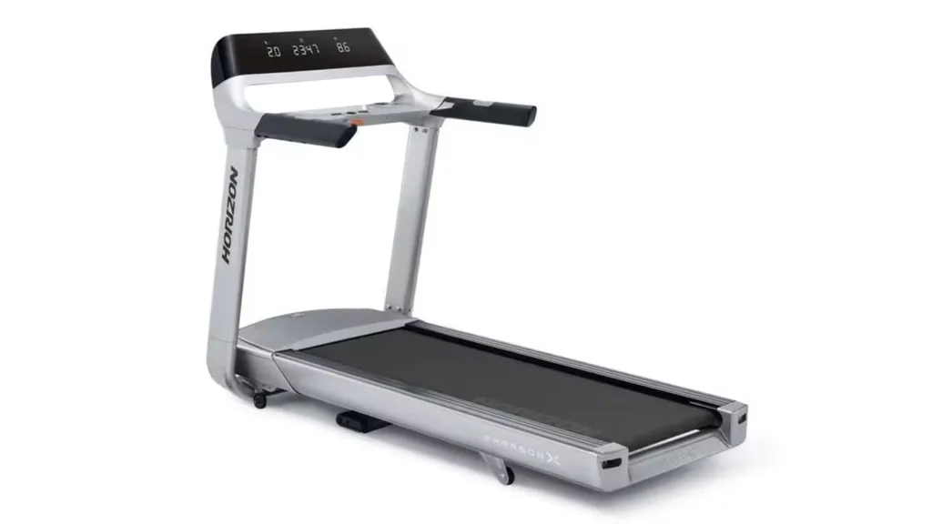 Horizon Paragon X Treadmill - Grey and black colour