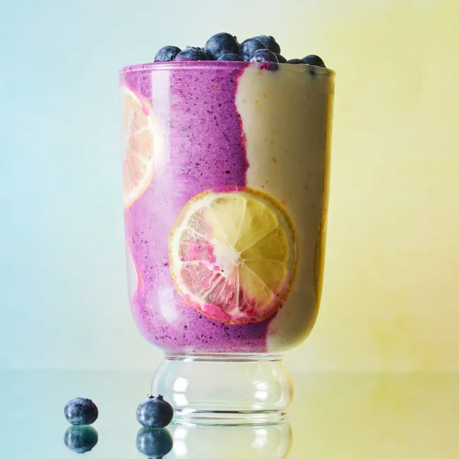 blueberry lemon smoothie