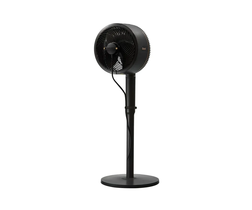 Shark FlexBreeze pedestal fan with misting attachment