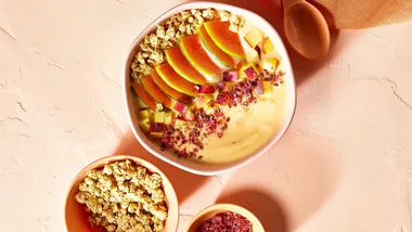 smoothie bowl with fruit