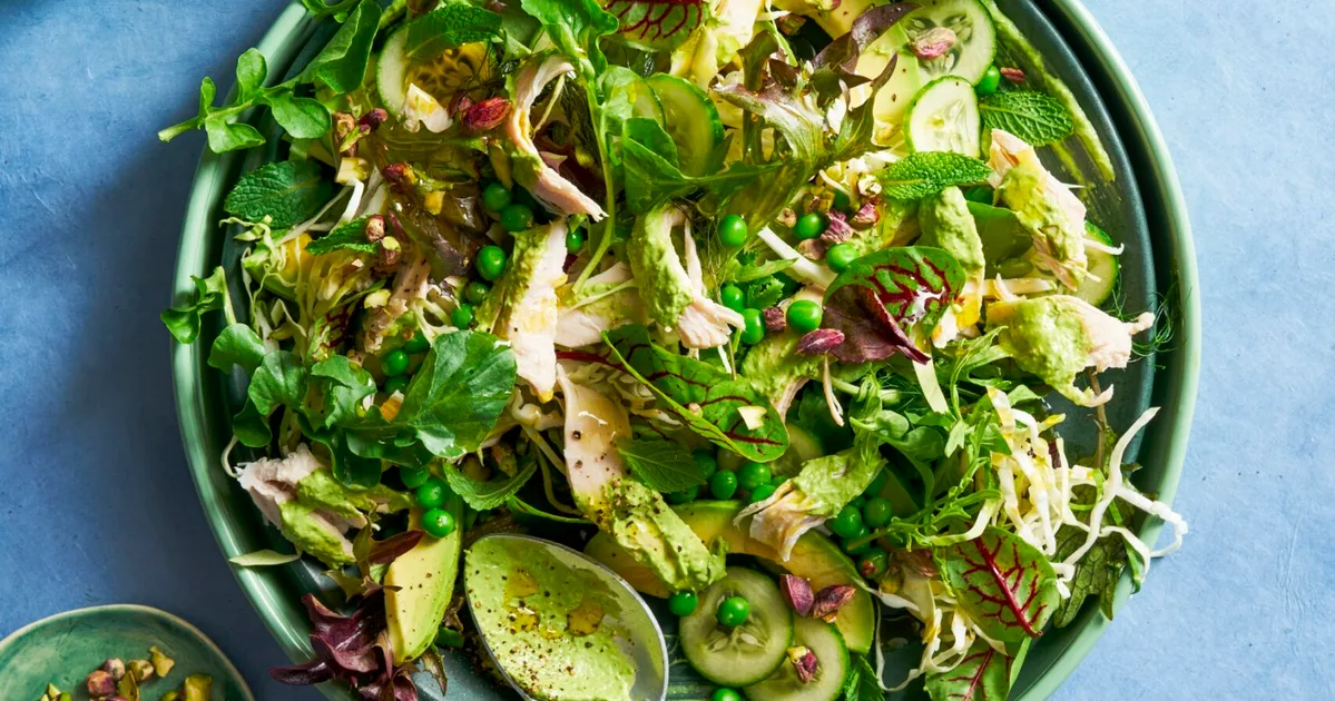 The ultimate green goddess chicken salad - Better Homes & Gardens Australia