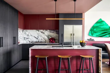This kitchen splashback material is the easiest to clean