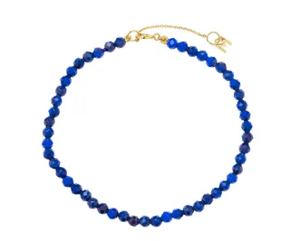 Micro Lapis Lazuli bead bracelet, Medley