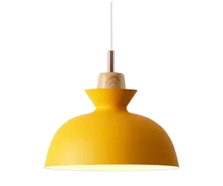 Observatory Lighting Yellow Stamp pendant, Temple & Webster