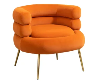 Shirley Lane Furniture Candice velvet accent chair, Temple & Webster