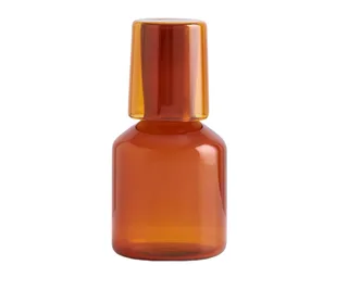 J&rsquo;ai Soif carafe & glass in Amber, Maison Balzac