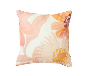 Cornflower pink outdoor cushion, Bonnie & Neil