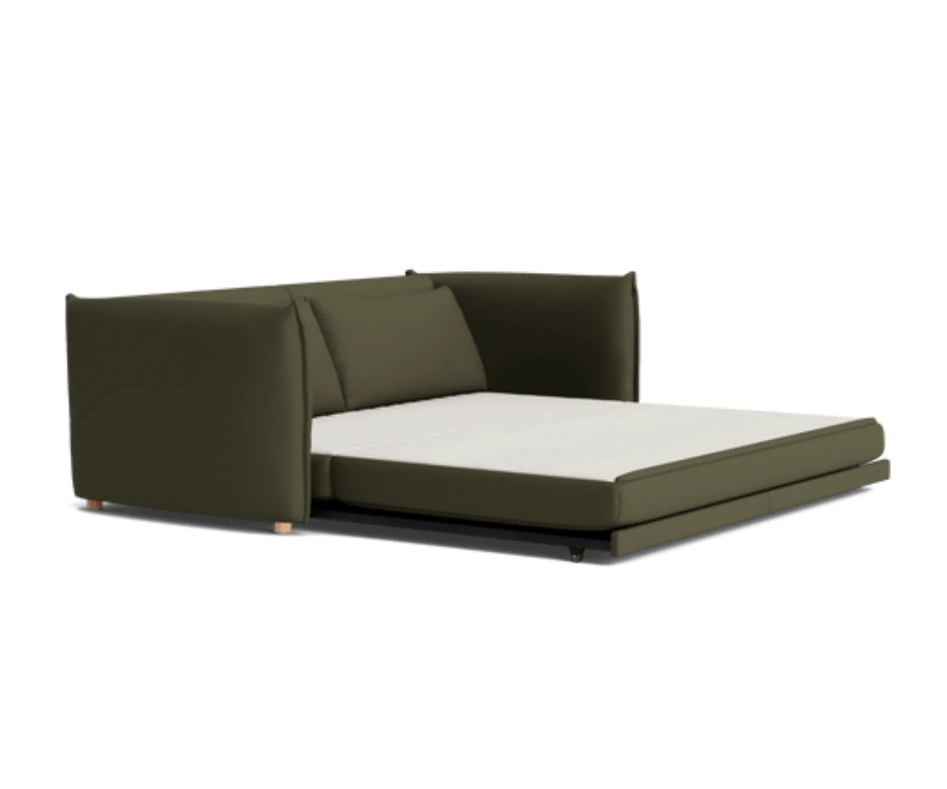 green Byron 3.5-seater sofa bed (2nd gen)
