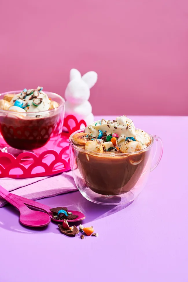 Leftover Easter egg hot chocolate