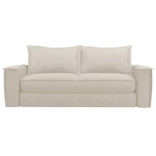 Ecosa Sydney sofa bed in oyster shell colour