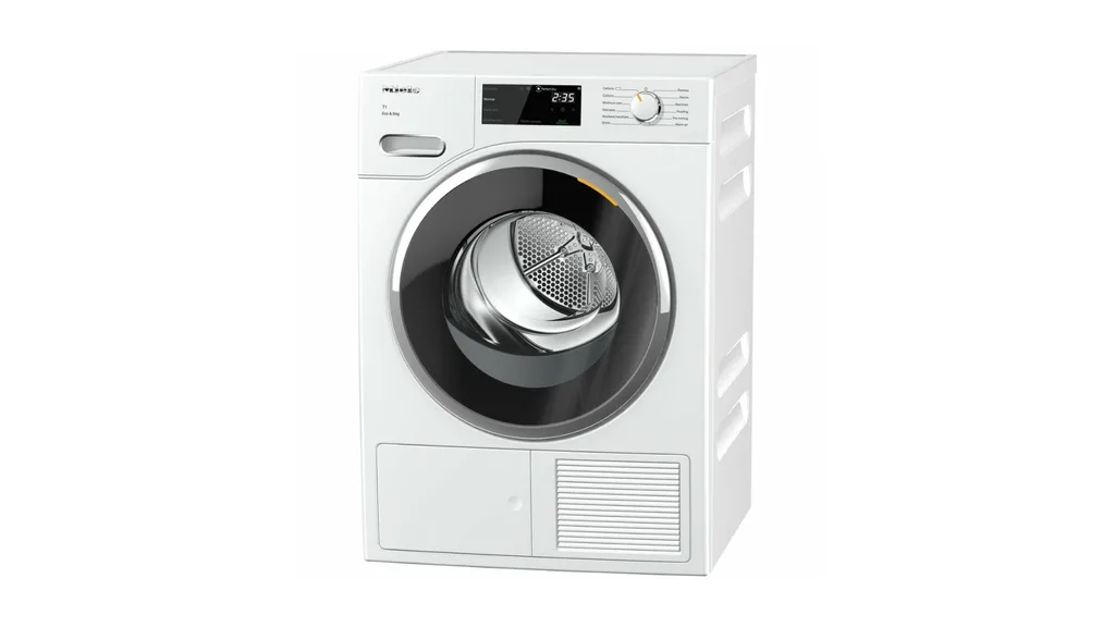 The Miele 8kg heat pump dryer (model TWF 720 WP) had the lowest 10 year running cost on the market in May 2025.