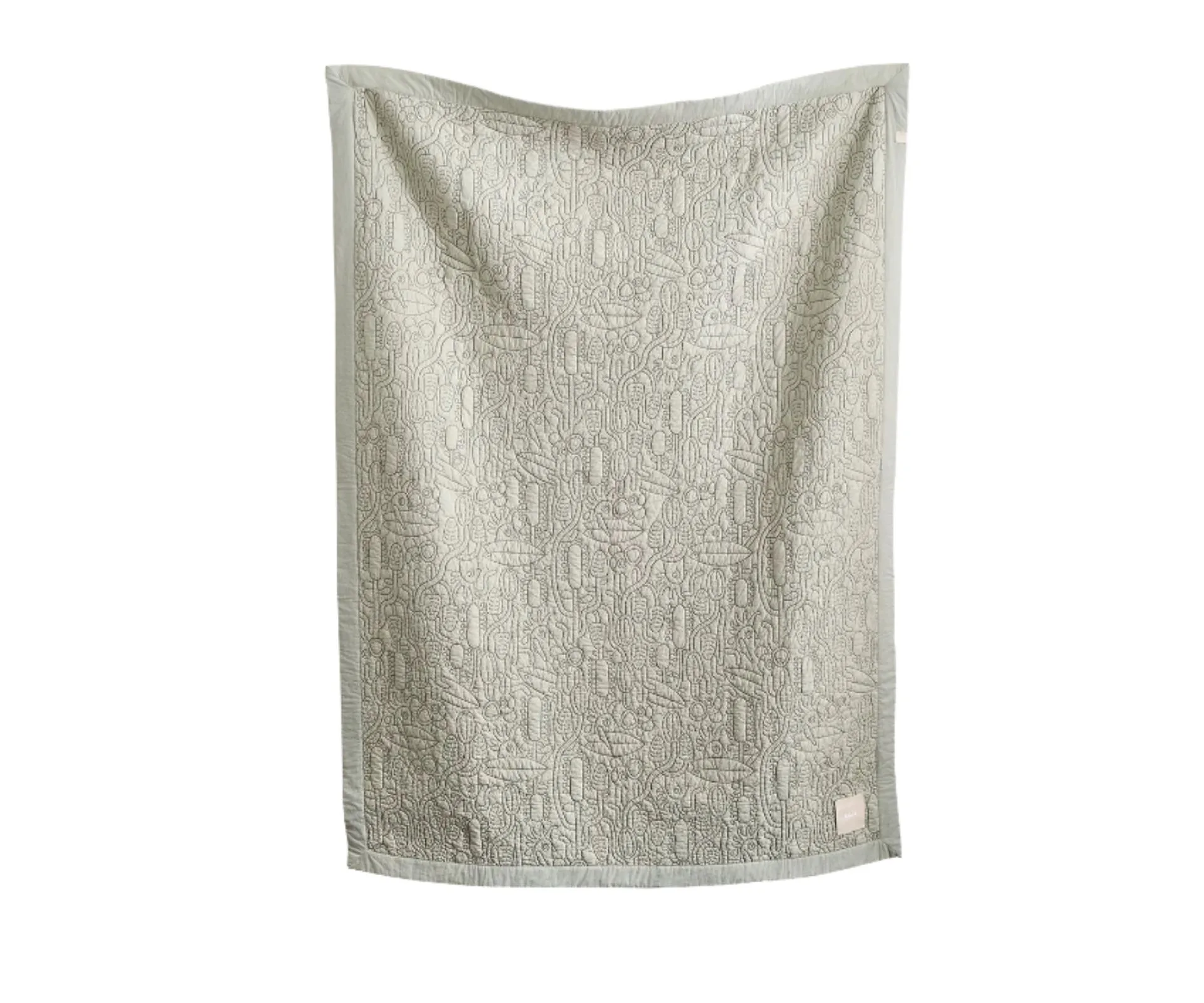 sage beach throw