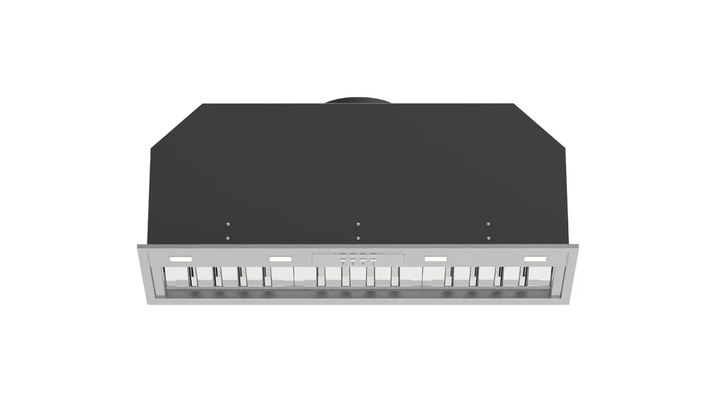 The Whispair 90cm Monte Carlo Under Cupboard Rangehood with Power On-Board Motor X3M09S5.OP/T.