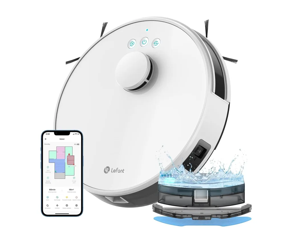 Lefant M1 robot vacuum cleaner and mop
