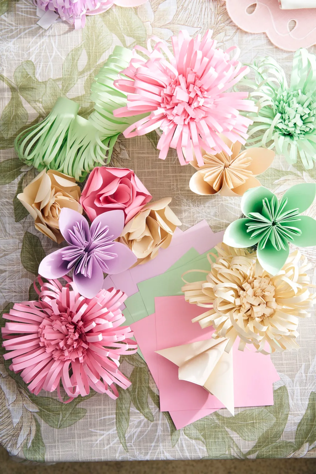 How to fold paper flowers - Better Homes & Gardens Australia
