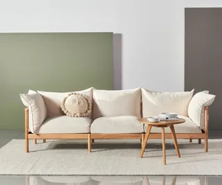 Olivia &ndash;&nbsp;3-Seater Fabric Sofa, IconByDesign
