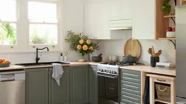 Shot of a kitchen
