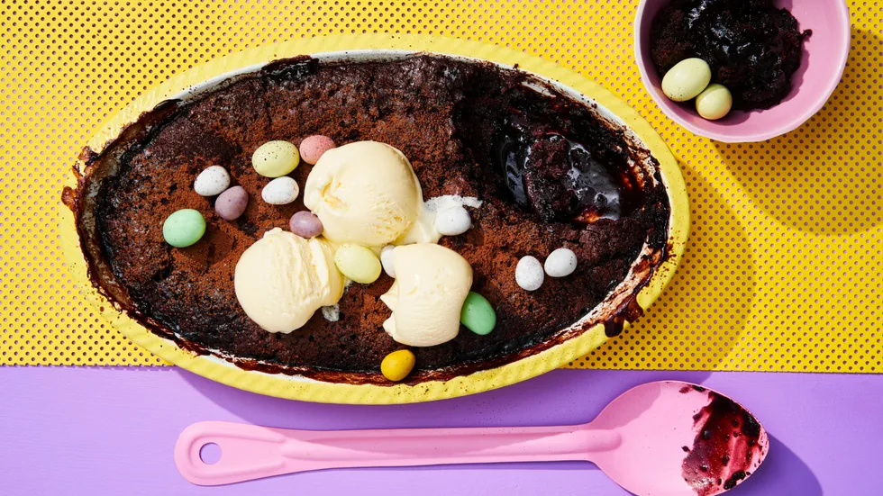 chocolate self saucing pudding