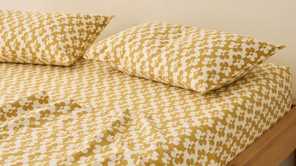 Sheet Society Frankie flannelette sheets in Maggie print.