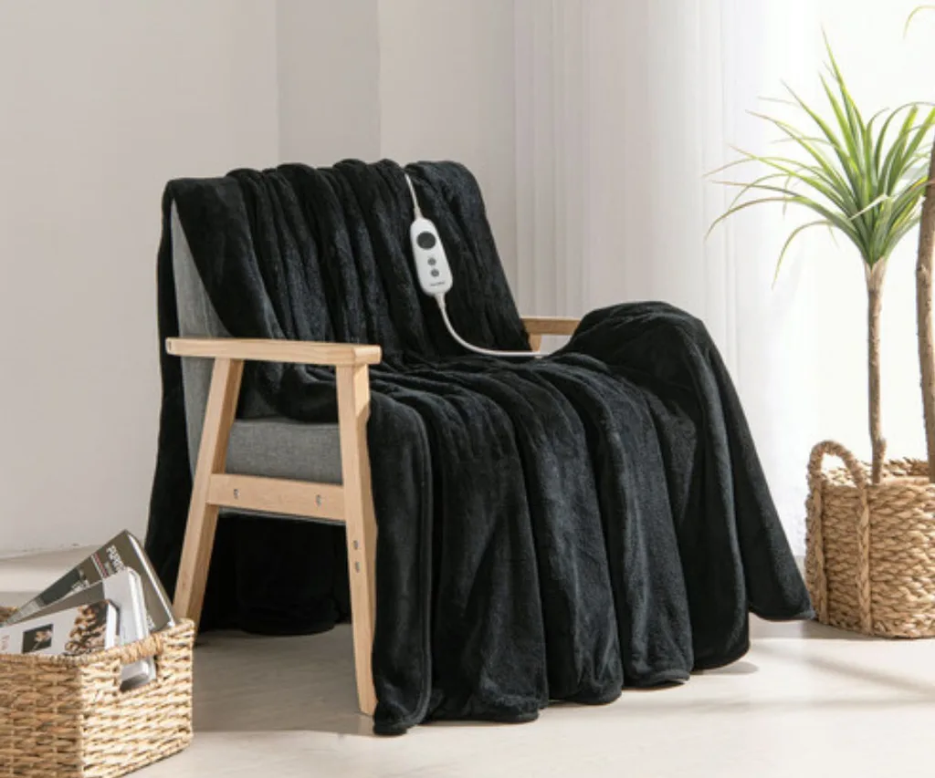 Aldrin Home Large Electric Heated Throw Blanket