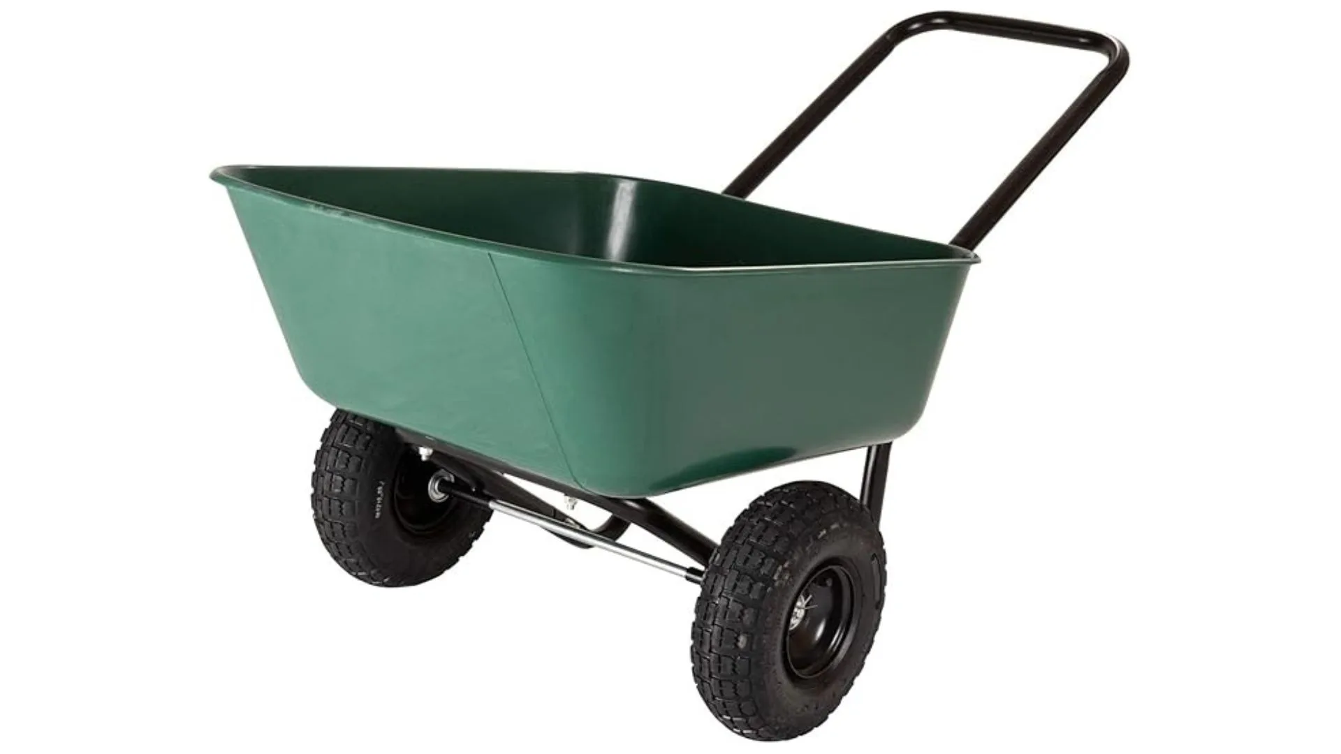 Garden Star 70019 Garden Barrow Dual-Wheel Wheelbarrow/Garden Cart