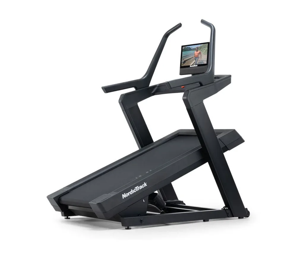 Product photo of the NordicTrack x16i Treadmill, ranked our overall best treadmill choice, against a white background