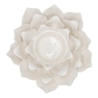 Ombre Home ceramic flower candle holder, Spotlight