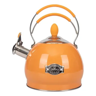 Whistling Tea Kettle &ndash; Orange